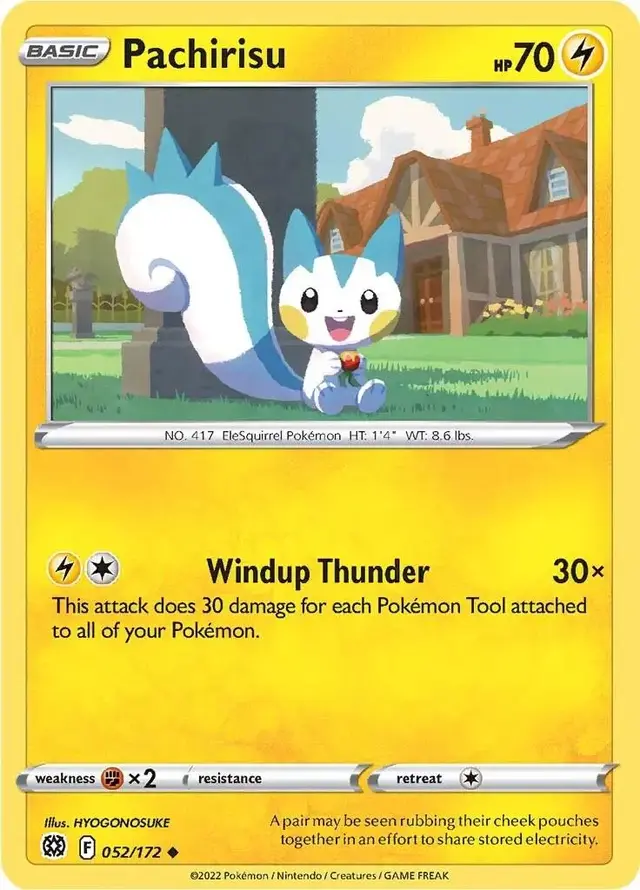 Pachirisu - Pokemon Brilliant Stars #52