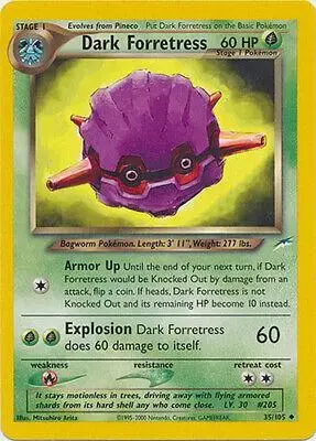 Dark Forretress - Pokemon Neo Destiny #35