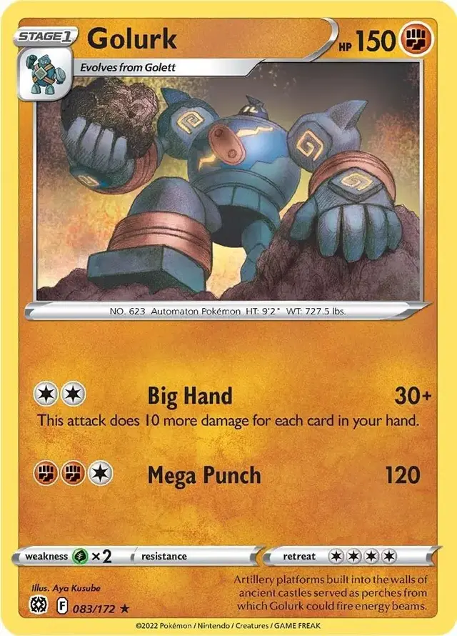 Golurk - Pokemon Brilliant Stars #83