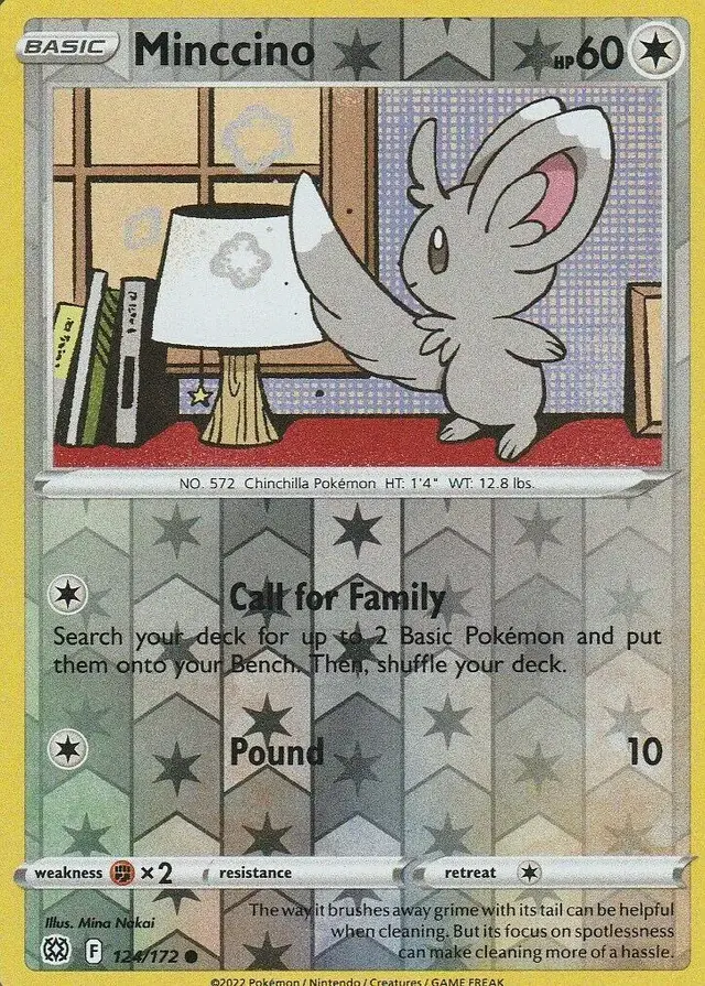 Minccino [Reverse Holo]