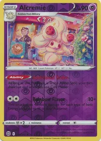 Alcremie [Reverse Holo] - Pokemon Brilliant Stars #71