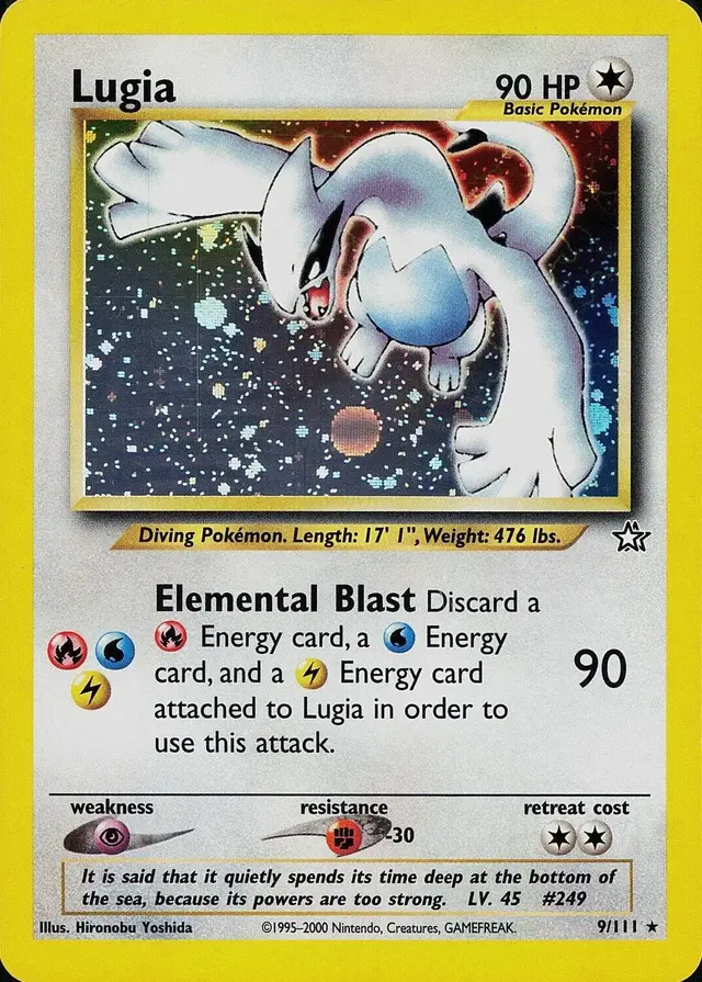 Lugia - Pokemon Neo Genesis #9