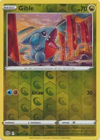 Gible [Reverse Holo]
