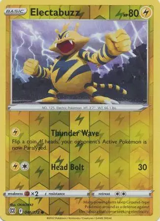 Electabuzz [Reverse Holo] - Pokemon Brilliant Stars #46