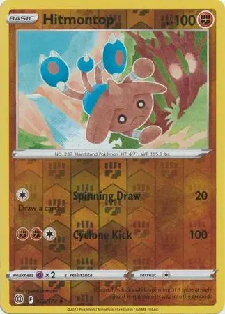 Hitmontop [Reverse Holo] - Pokemon Brilliant Stars #72