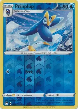 Prinplup [Reverse Holo] - Pokemon Brilliant Stars #36