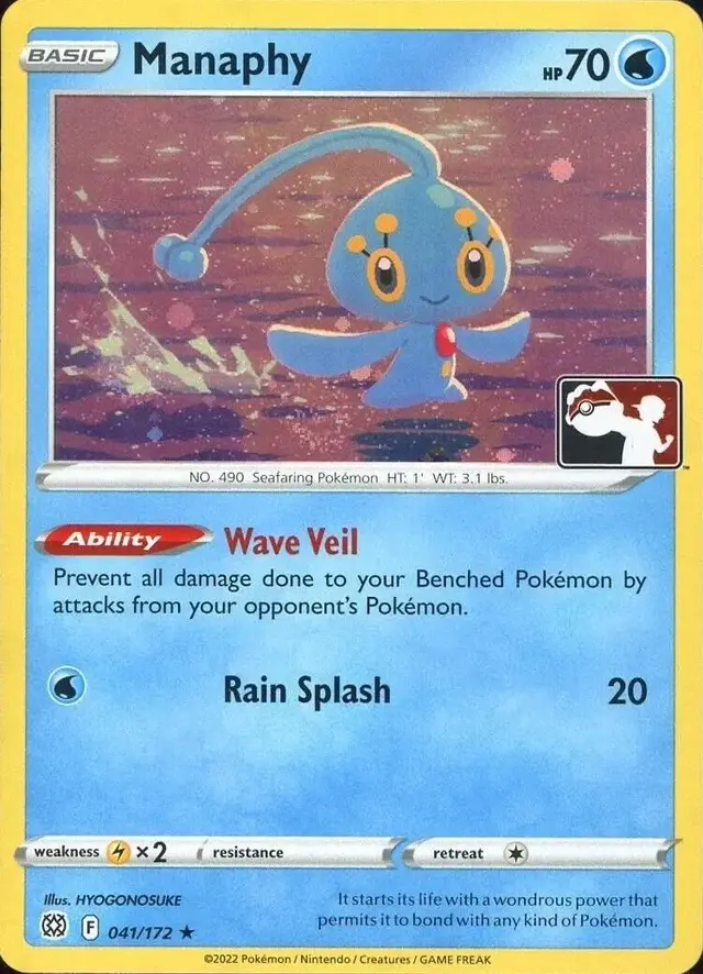 Manaphy [Prize Pack] - Pokemon Prize Pack Series #41