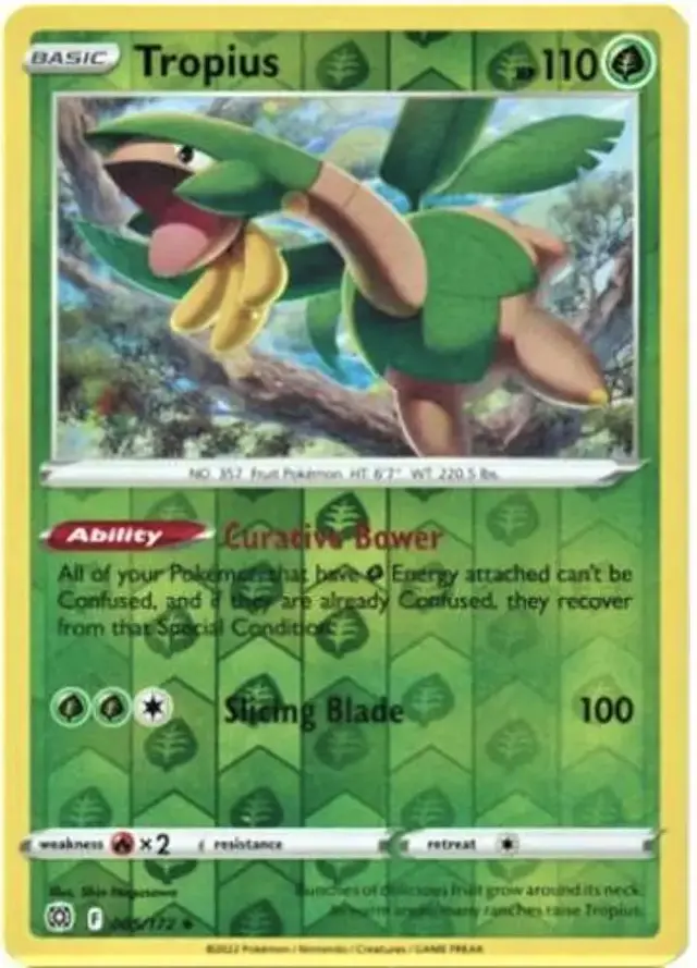 Tropius [Reverse Holo] - Pokemon Brilliant Stars #5