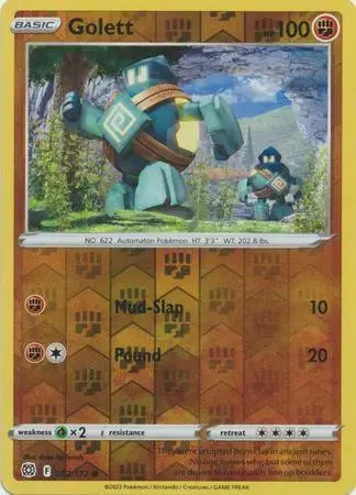 Golett [Reverse Holo] - Pokemon Brilliant Stars #82