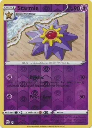 Starmie [Reverse Holo] - Pokemon Brilliant Stars #55