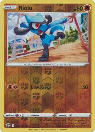 Riolu [Reverse Holo] - Pokemon Brilliant Stars #78