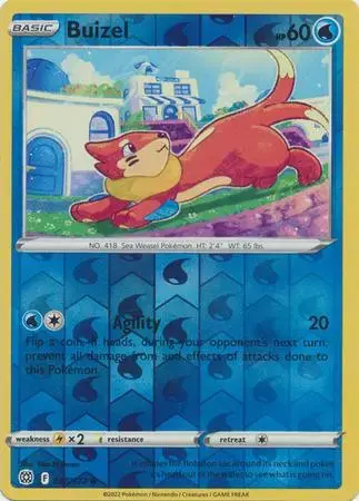 Buizel [Reverse Holo] - Pokemon Brilliant Stars #38
