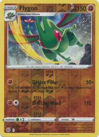 Flygon [Reverse Holo] - Pokemon Brilliant Stars #76