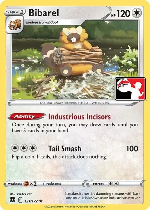 Bibarel [Prize Pack Holo]