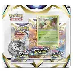 Leafeon 3-Pack Blister - Pokemon Brilliant Stars
