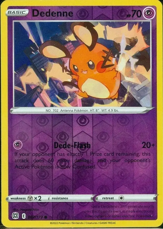 Dedenne [Reverse Holo] - Pokemon Brilliant Stars #67