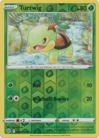 Turtwig [Reverse Holo] - Pokemon Brilliant Stars #6
