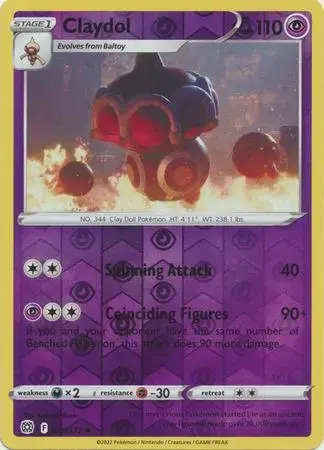 Claydol [Reverse Holo] - Pokemon Brilliant Stars #59