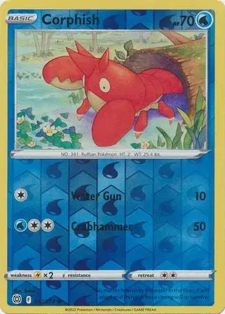 Corphish [Reverse Holo] - Pokemon Brilliant Stars #32