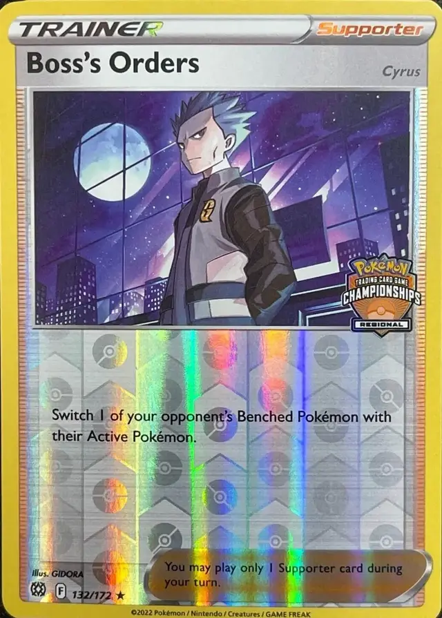 Boss's Orders [Regional Championships]