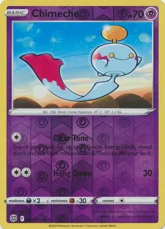 Chimecho [Reverse Holo] - Pokemon Brilliant Stars #63