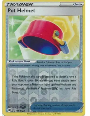 Pot Helmet [Reverse Holo]