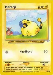 Mareep - Pokemon Neo Destiny #75