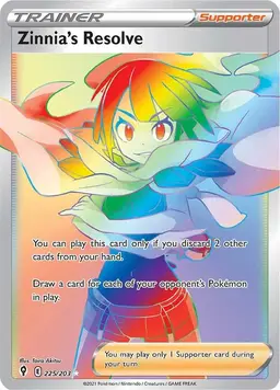 Zinnia's Resolve 225 - Pokemon Evolving Skies