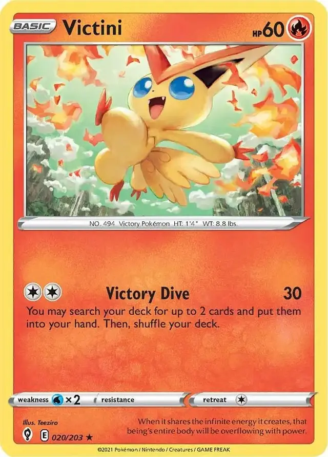 Victini - Pokemon Evolving Skies #20