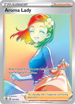Aroma Lady 221 - Pokemon Evolving Skies