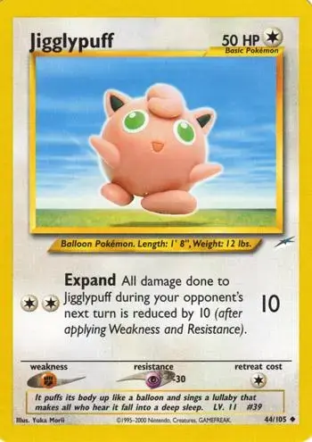 Jigglypuff - Pokemon Neo Destiny #44
