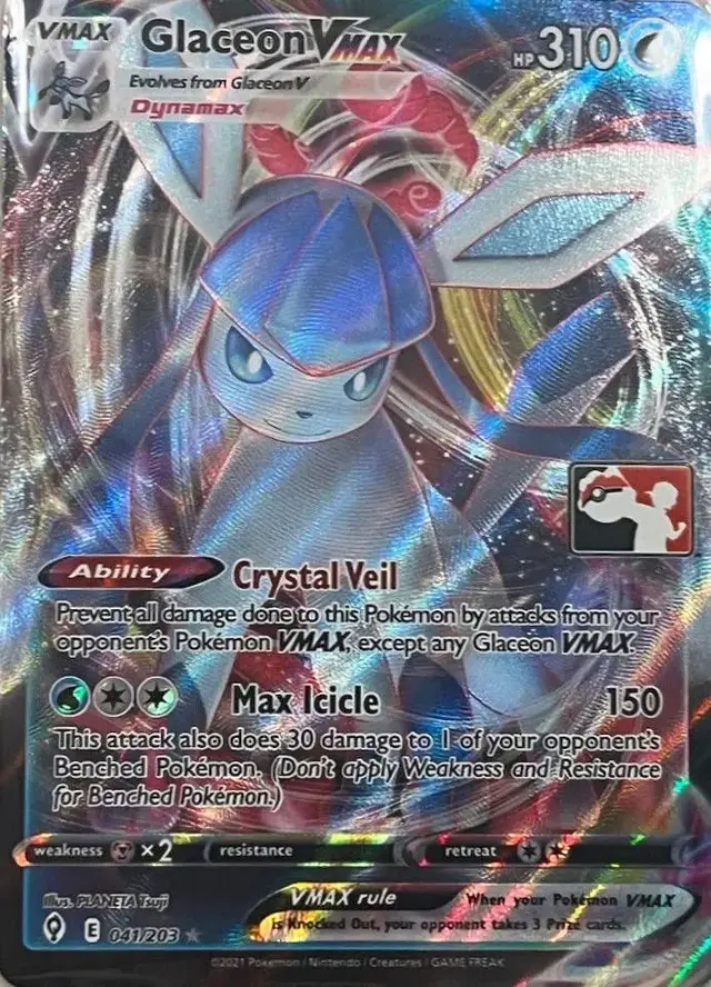 Glaceon VMAX [Prize Pack] - Pokemon Prize Pack Series #41