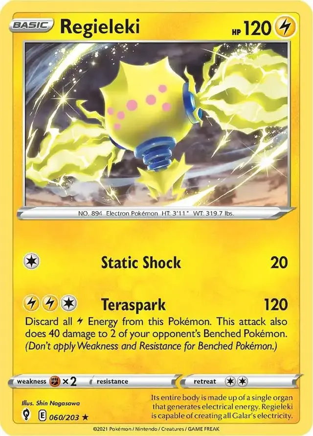 Regieleki - Pokemon Evolving Skies #60