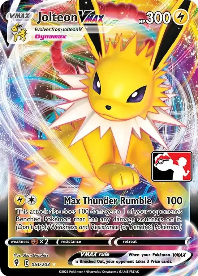 Jolteon VMAX [Prize Pack] - Pokemon Prize Pack Series #51