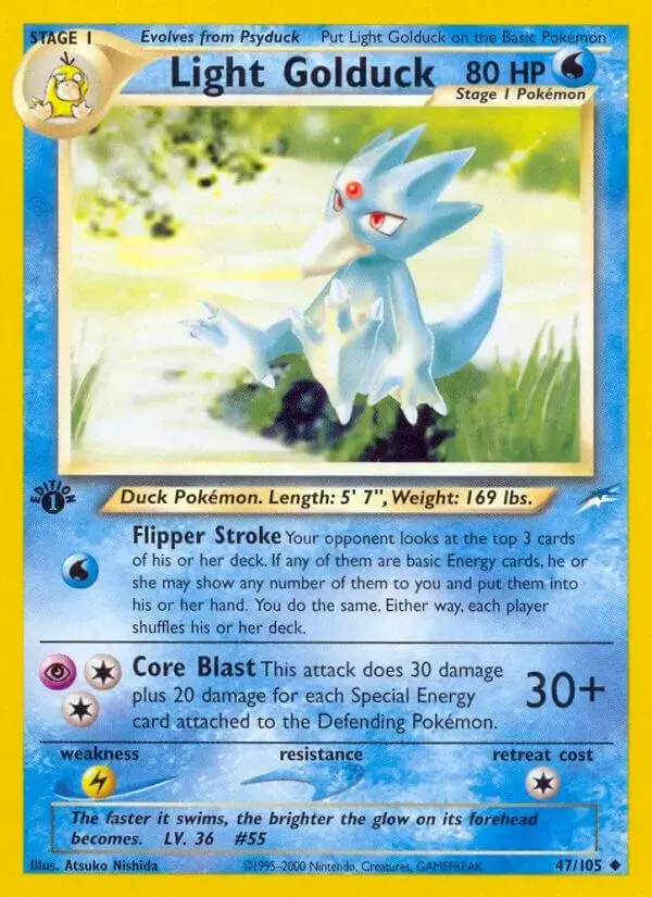 Light Golduck [1st Edition] - Pokemon Neo Destiny #47