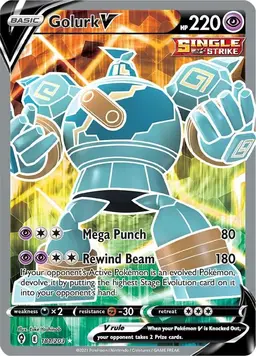Golurk V 181 - Pokemon Evolving Skies