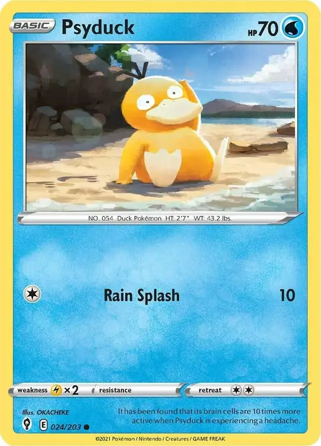 Psyduck - Pokemon Evolving Skies #24