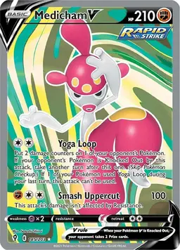 Medicham V 185 - Pokemon Evolving Skies