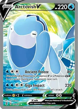 Arctovish V 176 - Pokemon Evolving Skies