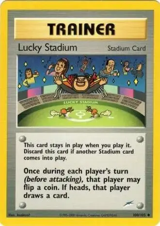 Lucky Stadium - Pokemon Neo Destiny #100