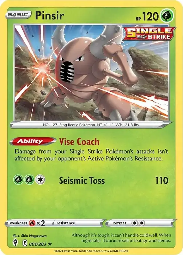 Pinsir - Pokemon Evolving Skies #1