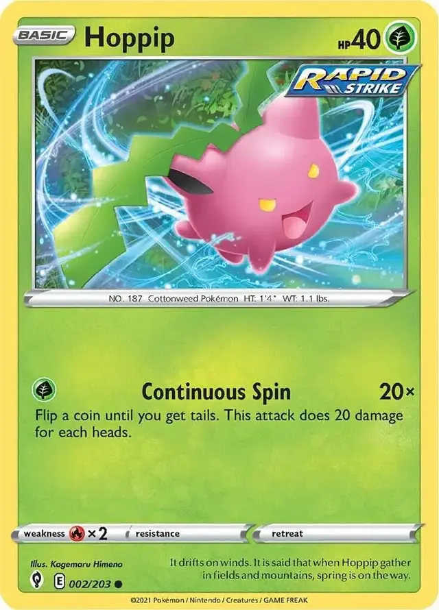 Hoppip - Pokemon Evolving Skies #2