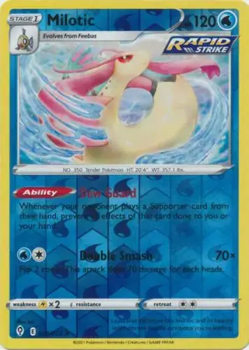 Milotic [Reverse Holo] - Pokemon Evolving Skies #38
