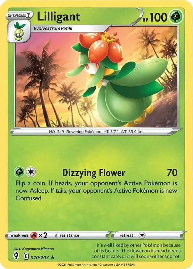 Lilligant - Pokemon Evolving Skies #10