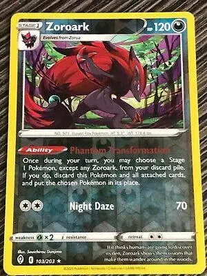 Zoroark [Reverse Holo] - Pokemon Evolving Skies #103