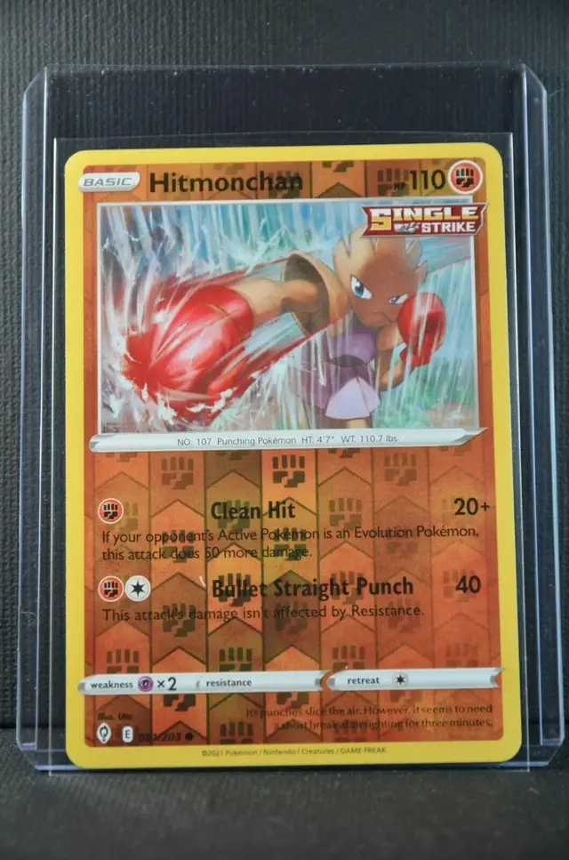 Hitmonchan [Reverse Holo] - Pokemon Evolving Skies #81