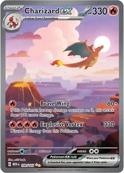 Charizard ex #199 - Pokemon Scarlet & Violet 151