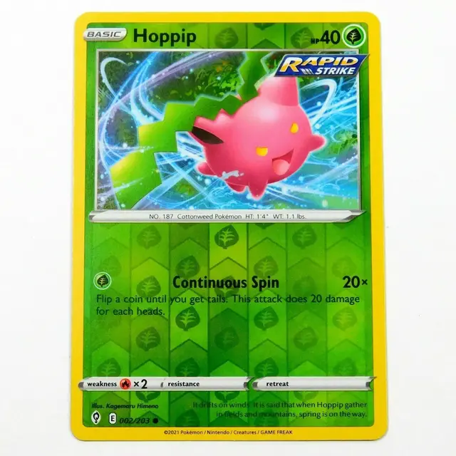 Hoppip [Reverse Holo] - Pokemon Evolving Skies #2