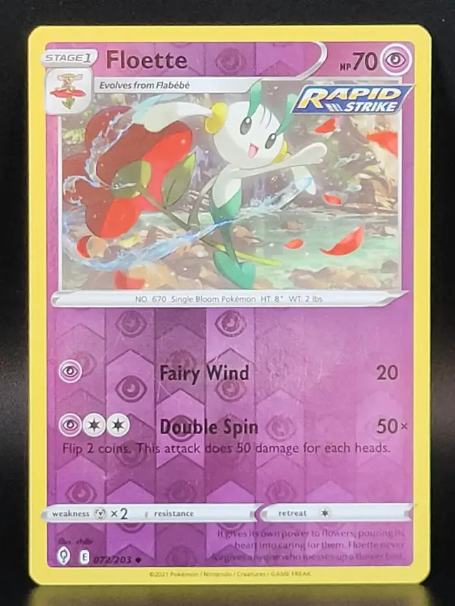 Floette [Reverse Holo] - Pokemon Evolving Skies #72