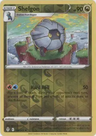 Shelgon [Reverse Holo] - Pokemon Evolving Skies #108